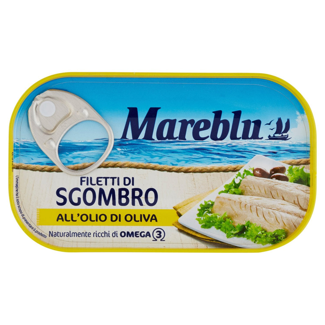 MAREBLU SGOMBRO IN OLIO DI OLIVA GR.90